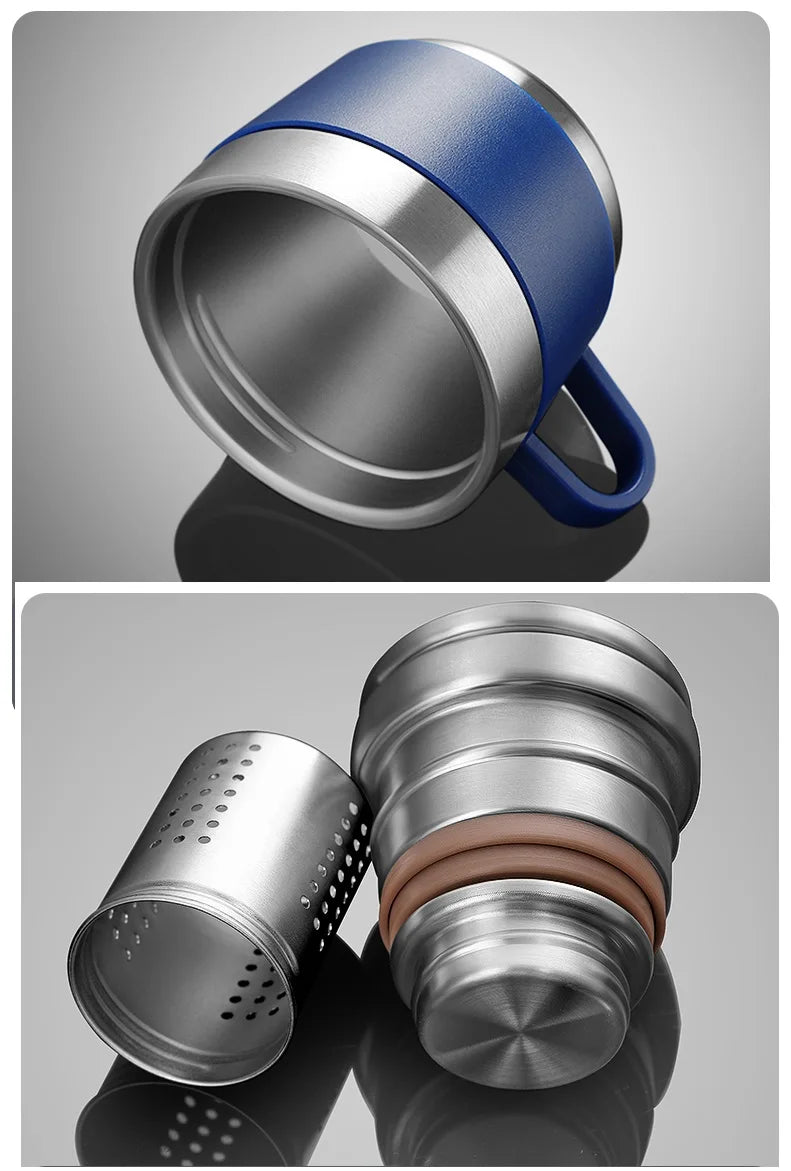 316 Stainless Steel Insulated Thermos Bottle 500mlL/1000ml Outdoor Travel Coffee Mugs Thermal Vaccum Water Bottle Thermal Mug