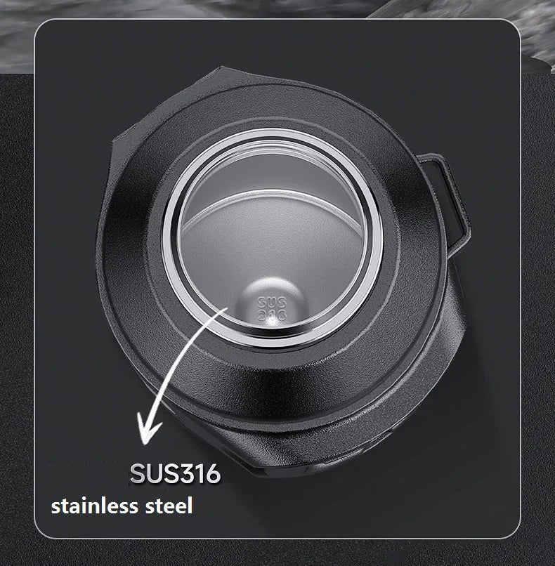 316 Stainless Steel Insulated Thermos Bottle, 1L, 2L, 3L, Outdoor Travel Coffee Mugs, Thermal Vacuum Water Bottle, Thermal Mug