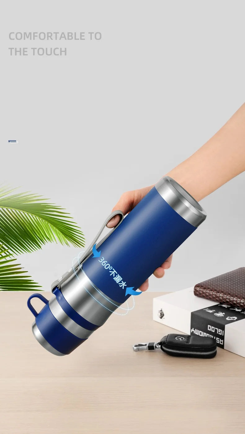 316 Stainless Steel Insulated Thermos Bottle 500mlL/1000ml Outdoor Travel Coffee Mugs Thermal Vaccum Water Bottle Thermal Mug