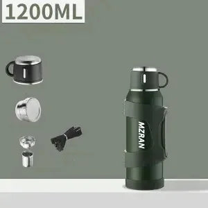 316 Stainless Steel Insulated Thermos Bottle, 1L, 3L, Outdoor Travel Coffee Mugs, Thermal Vacuum Water Bottle, Thermal Mug
