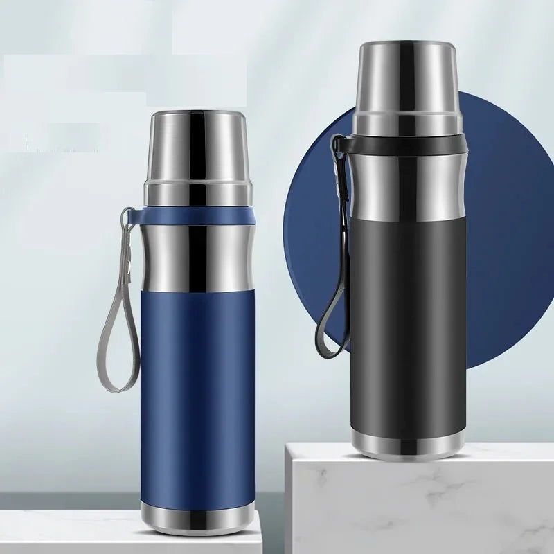 316 Stainless Steel Insulated Thermos Bottle 500mlL/1000ml Outdoor Travel Coffee Mugs Thermal Vaccum Water Bottle Thermal Mug