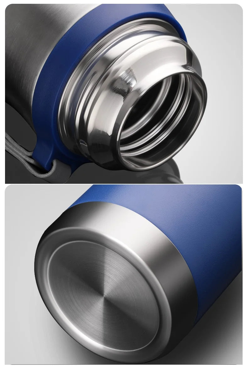 316 Stainless Steel Insulated Thermos Bottle 500mlL/1000ml Outdoor Travel Coffee Mugs Thermal Vaccum Water Bottle Thermal Mug
