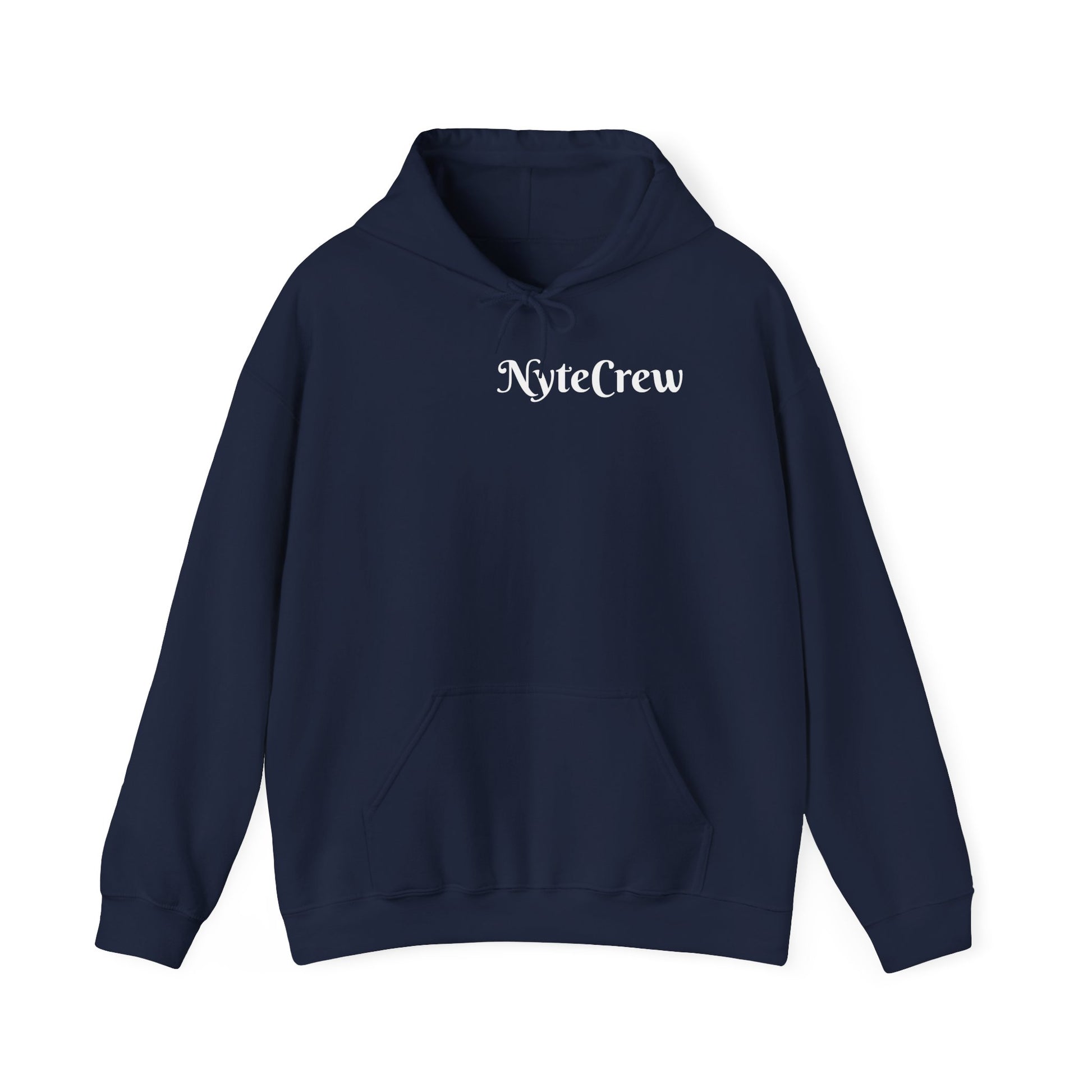 Cozy Unisex Hoodie for Night Owls, Perfect for Casual Wear, Gift for Friends, NiteCrew Sweatshirt, Relaxed Vibe