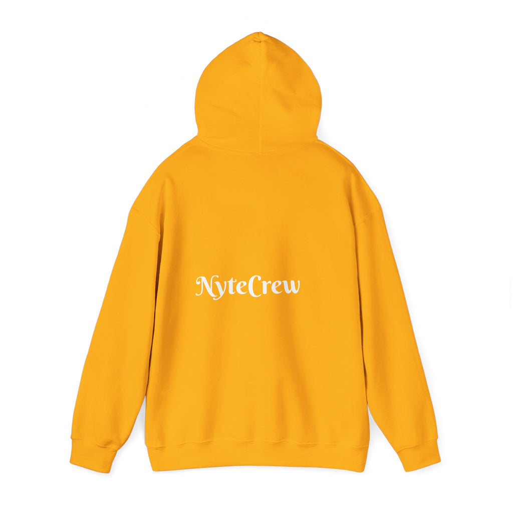 Cozy Unisex Hoodie for Night Owls, Perfect for Casual Wear, Gift for Friends, NiteCrew Sweatshirt, Relaxed Vibe