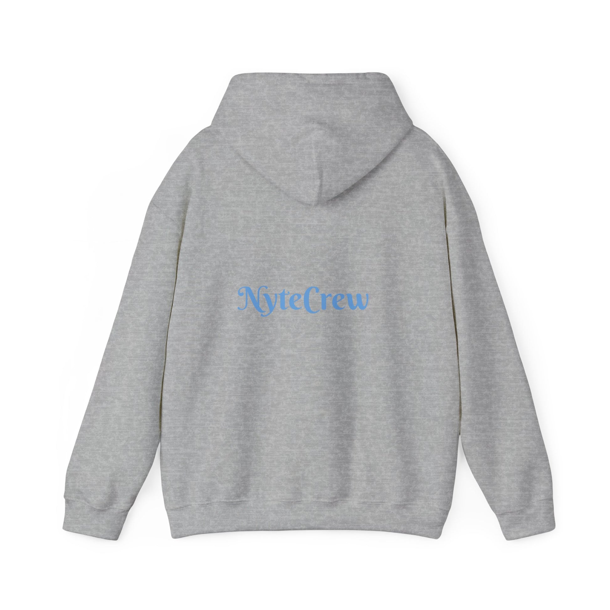 Cozy Unisex Hoodie for Night Owls, Perfect for Casual Wear, Gift for Friends, NiteCrew Sweatshirt, Relaxed Vibe
