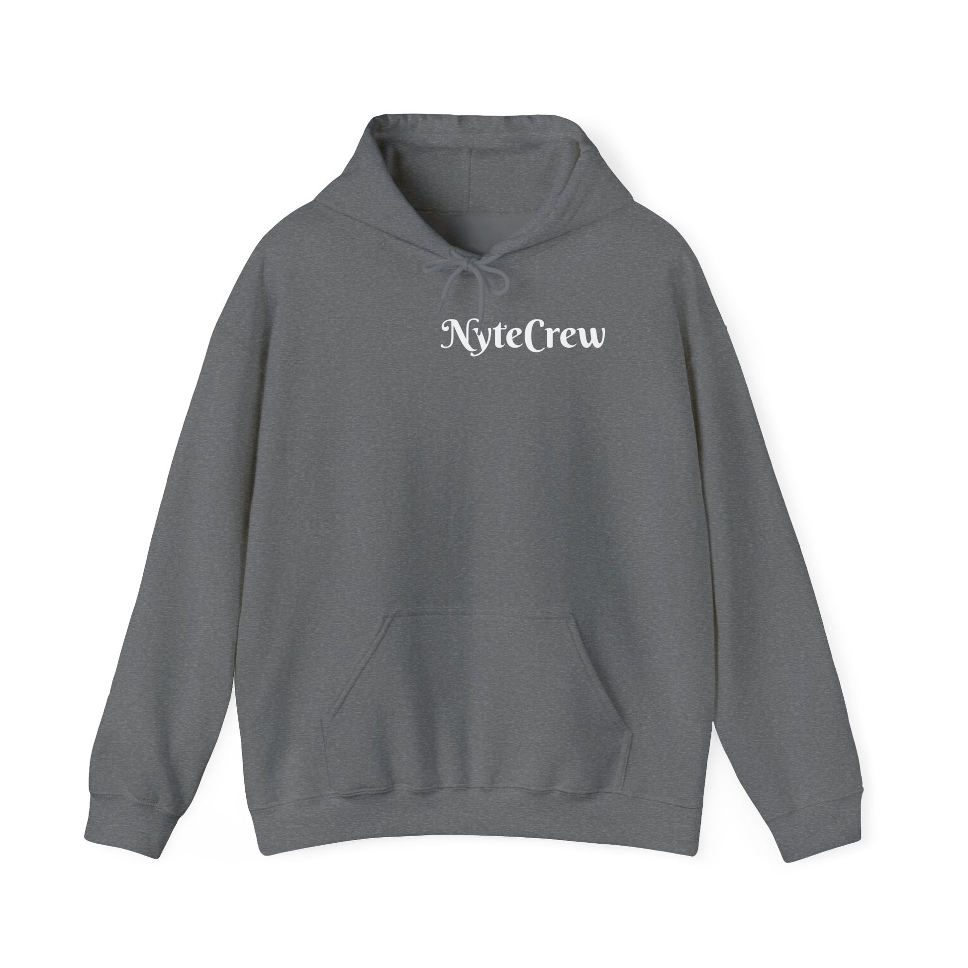 Cozy Unisex Hoodie for Night Owls, Perfect for Casual Wear, Gift for Friends, NiteCrew Sweatshirt, Relaxed Vibe
