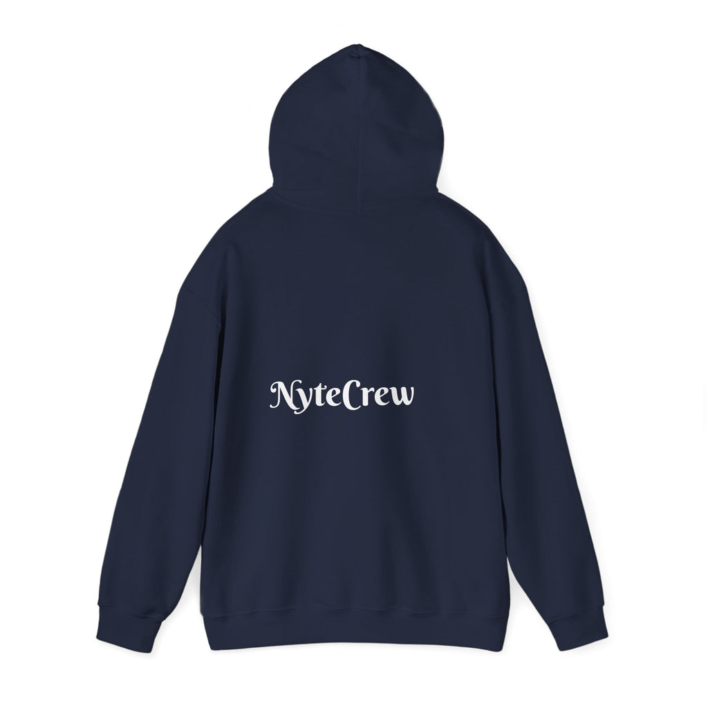 Cozy Unisex Hoodie for Night Owls, Perfect for Casual Wear, Gift for Friends, NiteCrew Sweatshirt, Relaxed Vibe