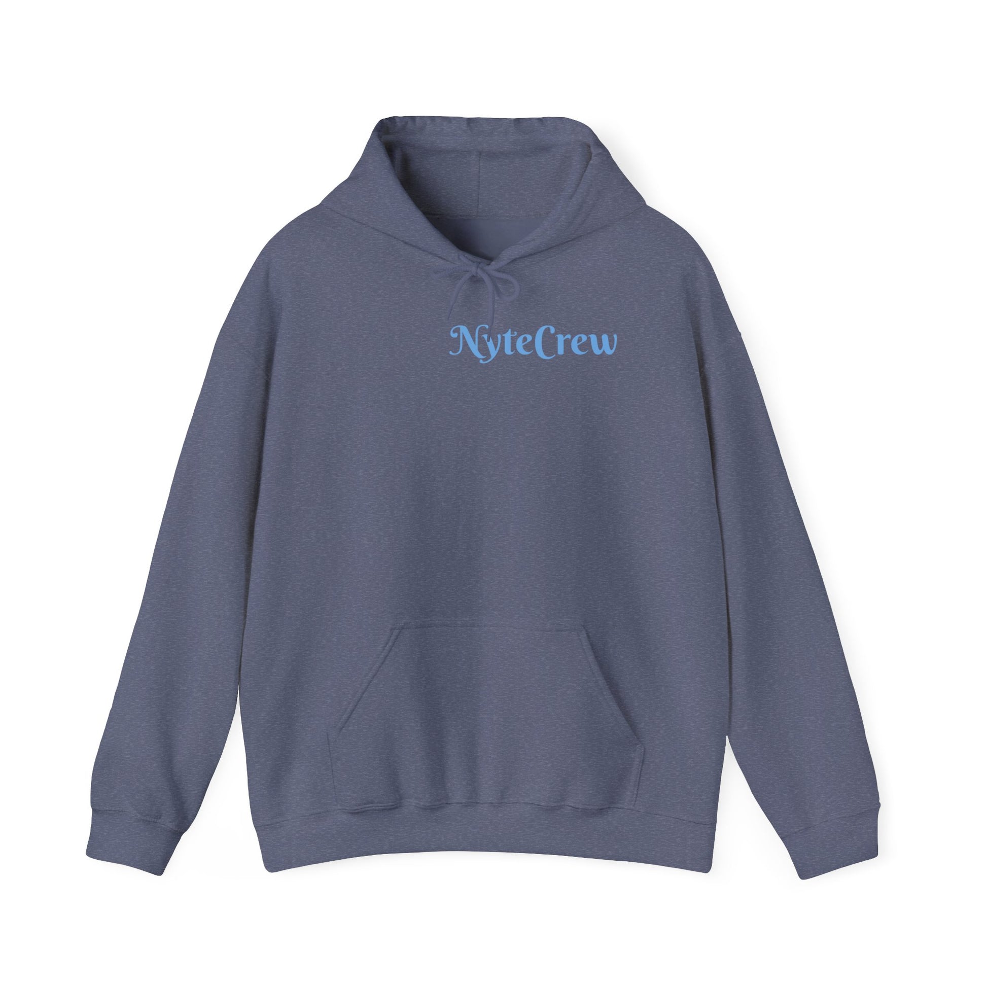 Cozy Unisex Hoodie for Night Owls, Perfect for Casual Wear, Gift for Friends, NiteCrew Sweatshirt, Relaxed Vibe