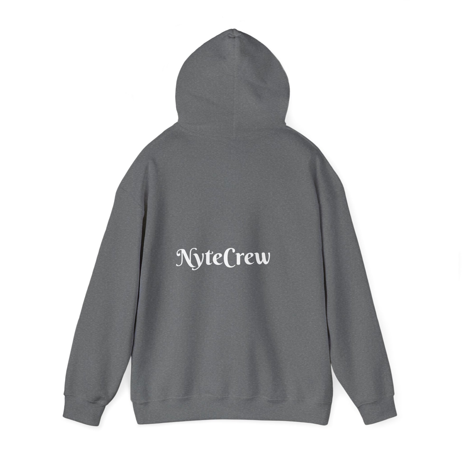 Cozy Unisex Hoodie for Night Owls, Perfect for Casual Wear, Gift for Friends, NiteCrew Sweatshirt, Relaxed Vibe