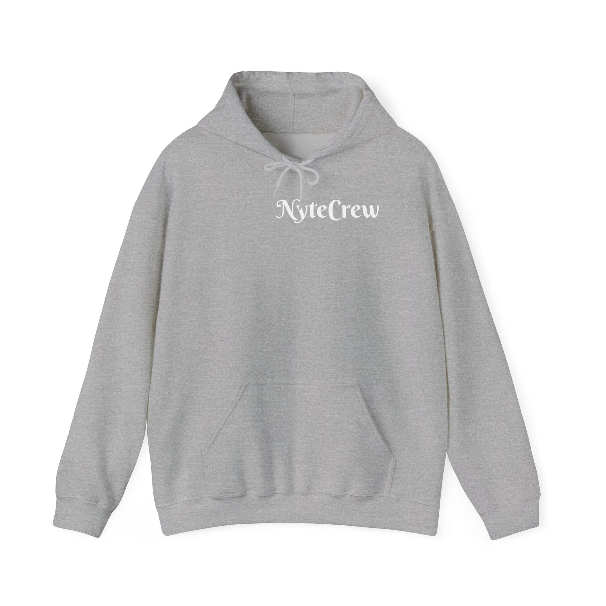 Cozy Unisex Hoodie for Night Owls, Perfect for Casual Wear, Gift for Friends, NiteCrew Sweatshirt, Relaxed Vibe