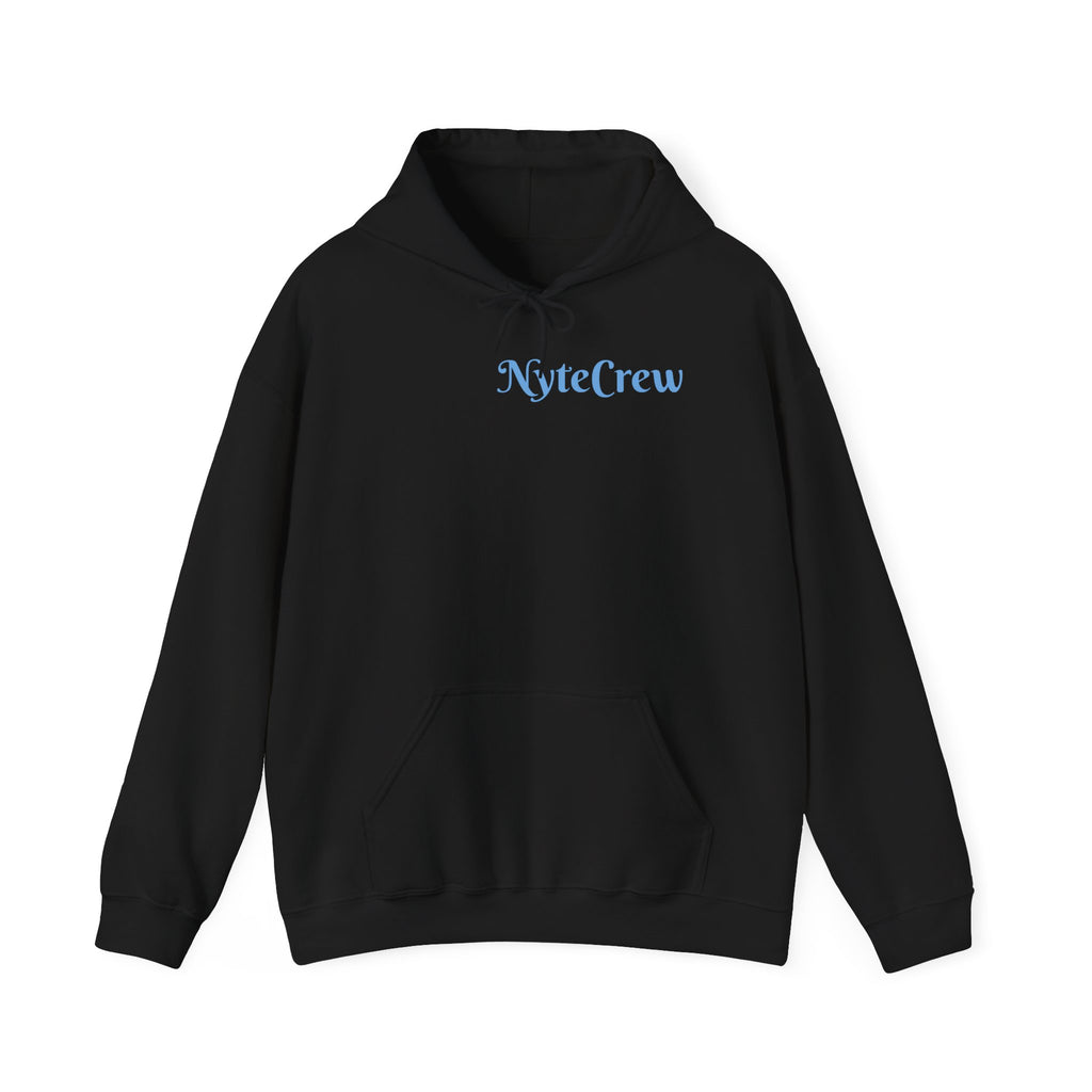 Cozy Unisex Hoodie for Night Owls, Perfect for Casual Wear, Gift for Friends, NiteCrew Sweatshirt, Relaxed Vibe
