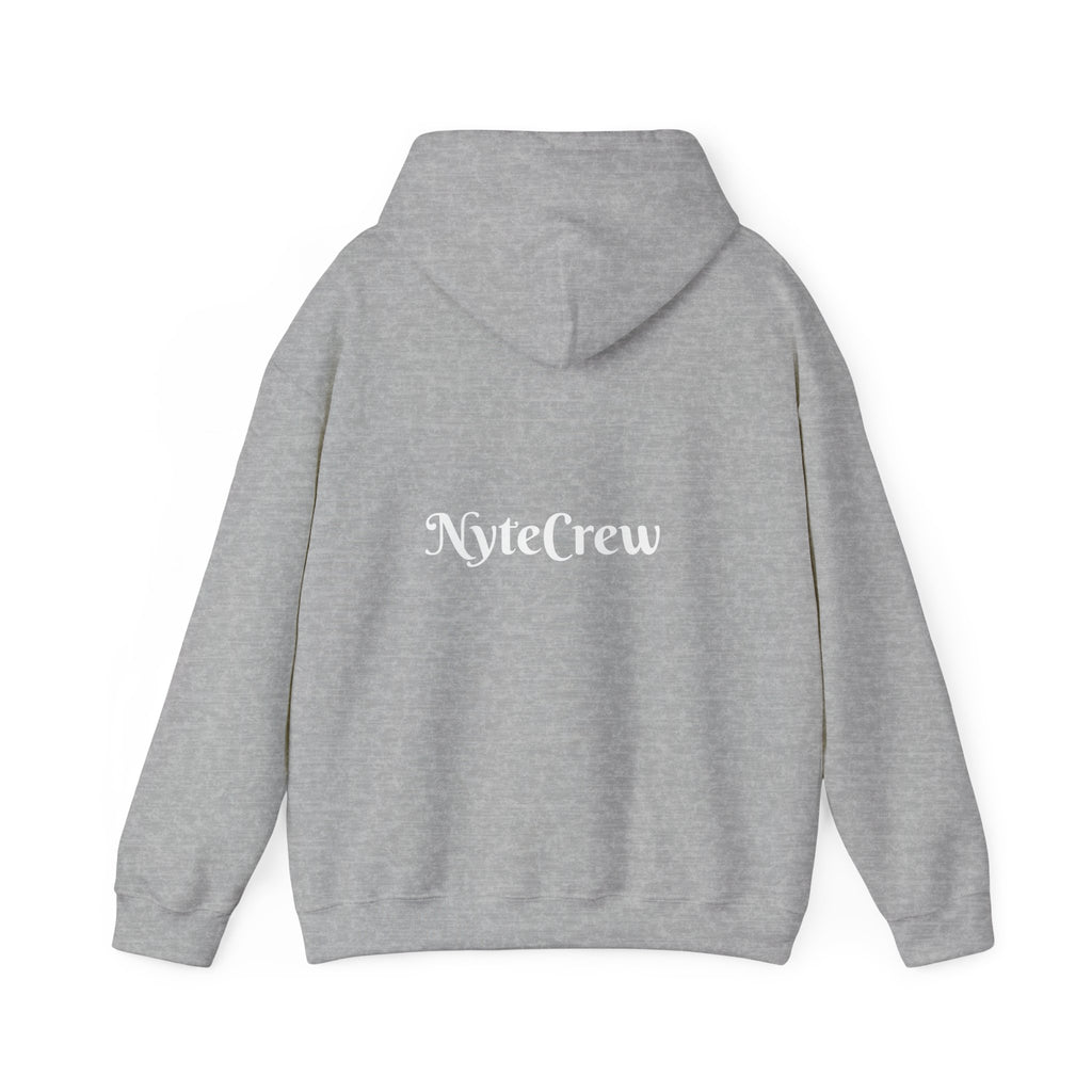 Cozy Unisex Hoodie for Night Owls, Perfect for Casual Wear, Gift for Friends, NiteCrew Sweatshirt, Relaxed Vibe