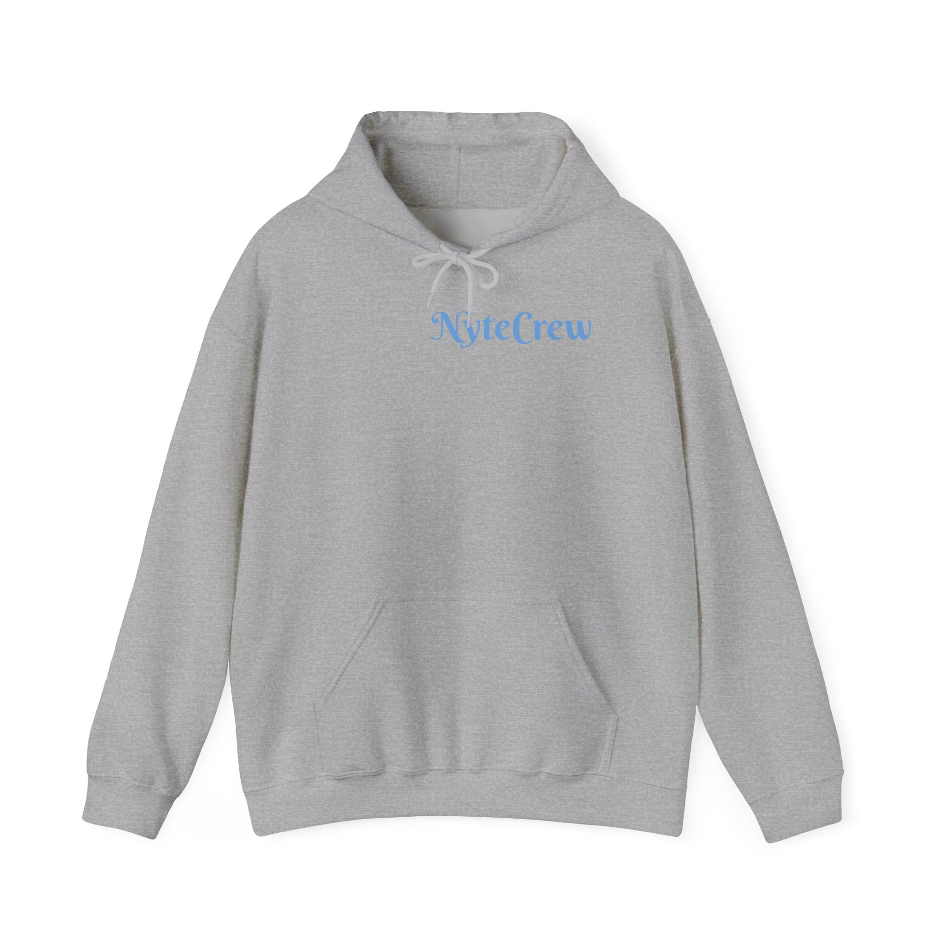 Cozy Unisex Hoodie for Night Owls, Perfect for Casual Wear, Gift for Friends, NiteCrew Sweatshirt, Relaxed Vibe