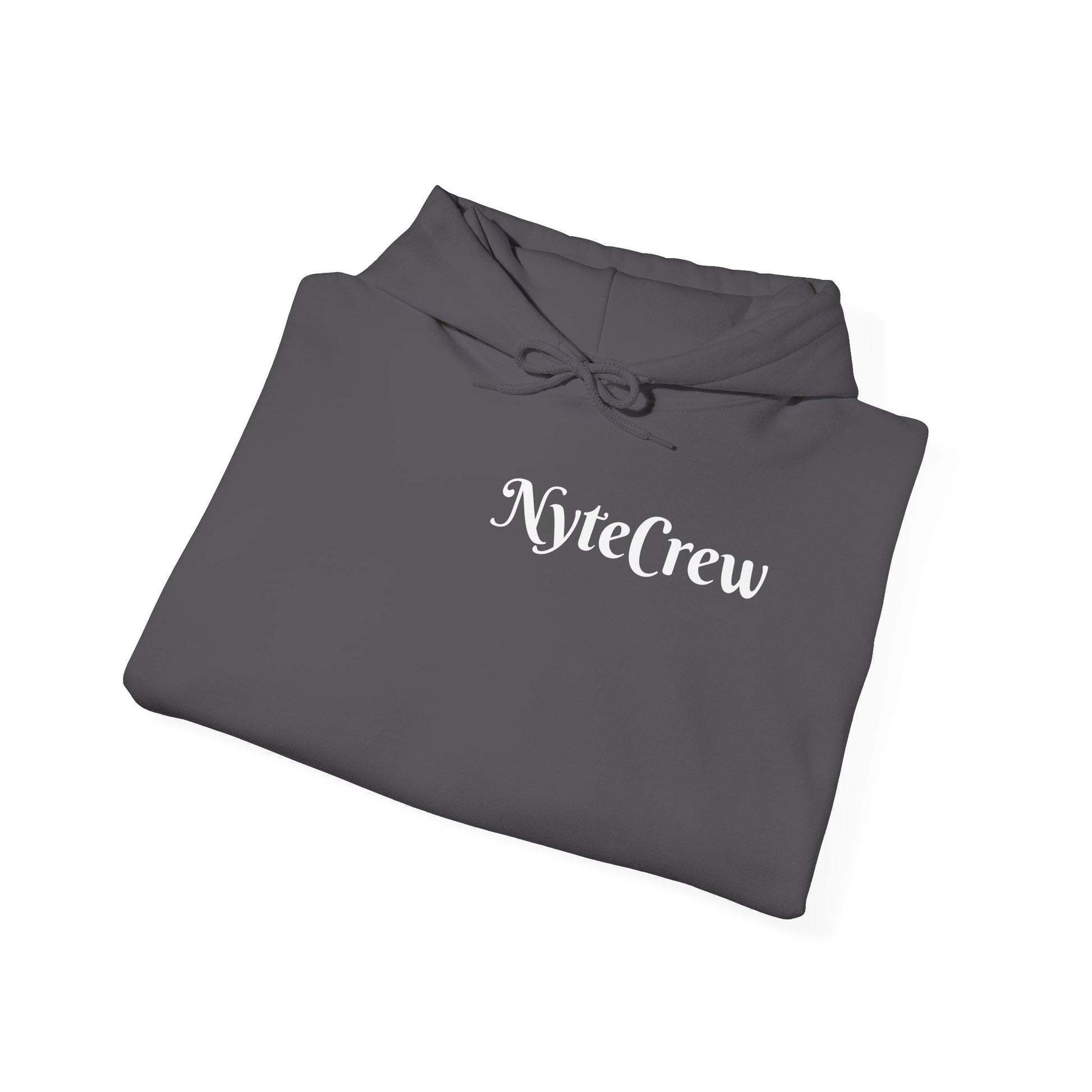 Cozy Unisex Hoodie for Night Owls, Perfect for Casual Wear, Gift for Friends, NiteCrew Sweatshirt, Relaxed Vibe