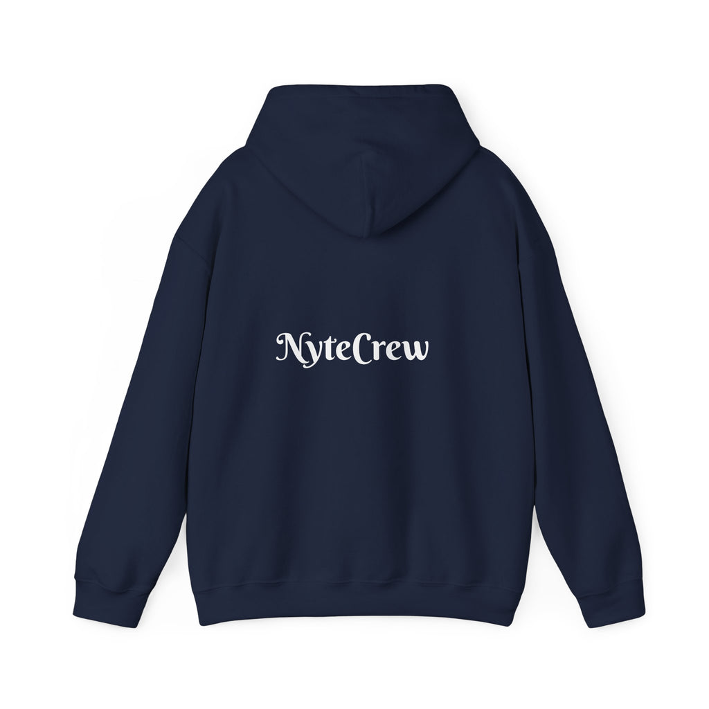 Cozy Unisex Hoodie for Night Owls, Perfect for Casual Wear, Gift for Friends, NiteCrew Sweatshirt, Relaxed Vibe