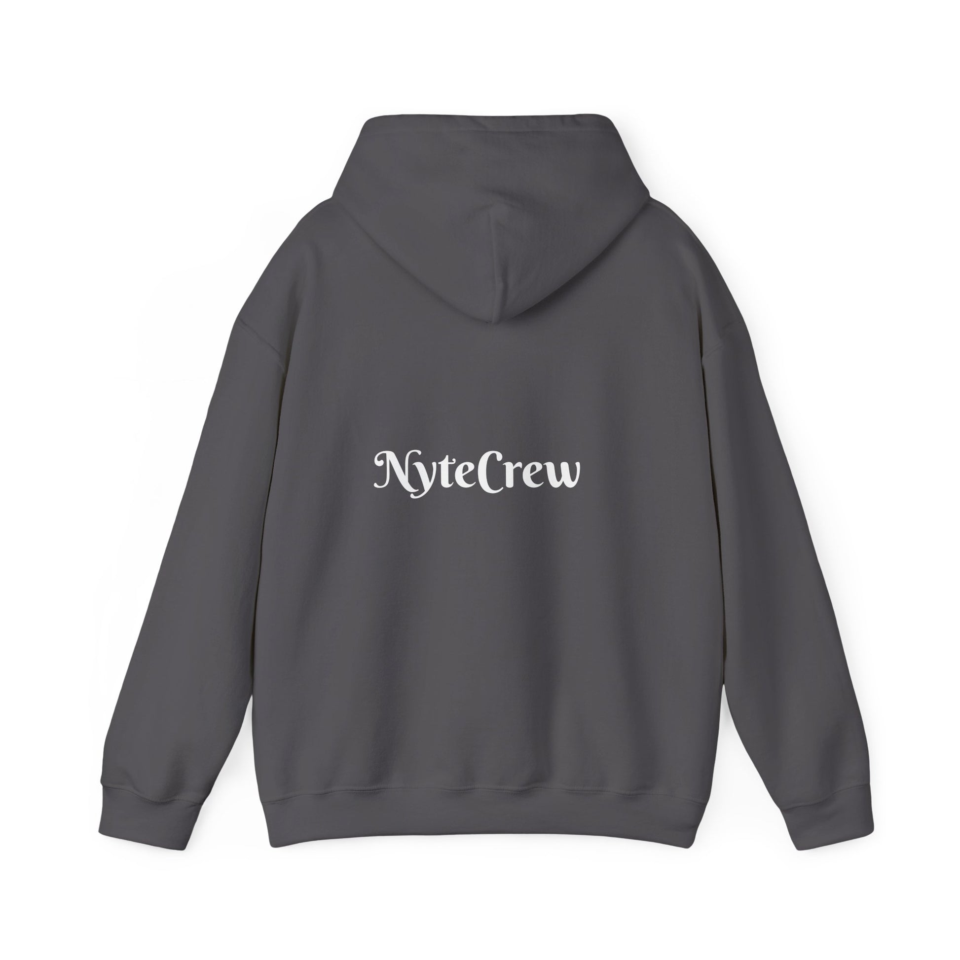 Cozy Unisex Hoodie for Night Owls, Perfect for Casual Wear, Gift for Friends, NiteCrew Sweatshirt, Relaxed Vibe