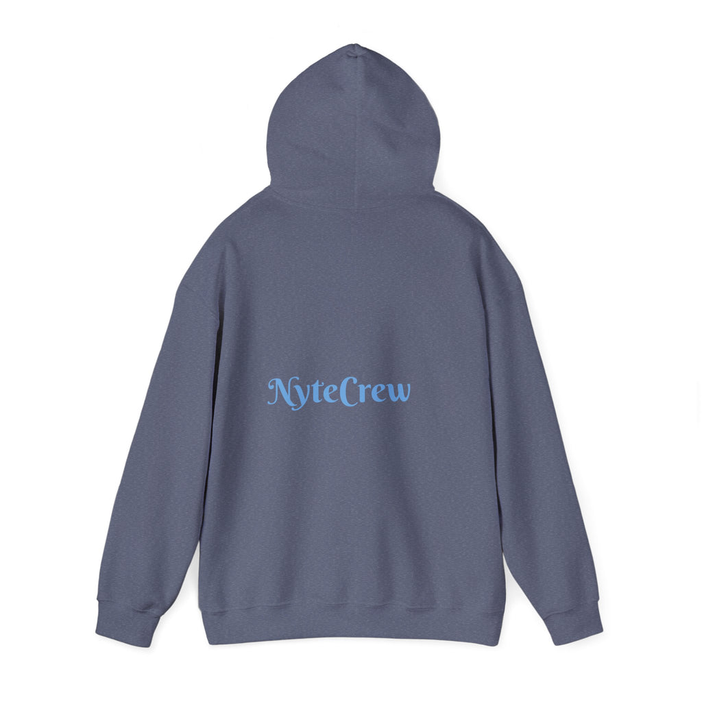 Cozy Unisex Hoodie for Night Owls, Perfect for Casual Wear, Gift for Friends, NiteCrew Sweatshirt, Relaxed Vibe
