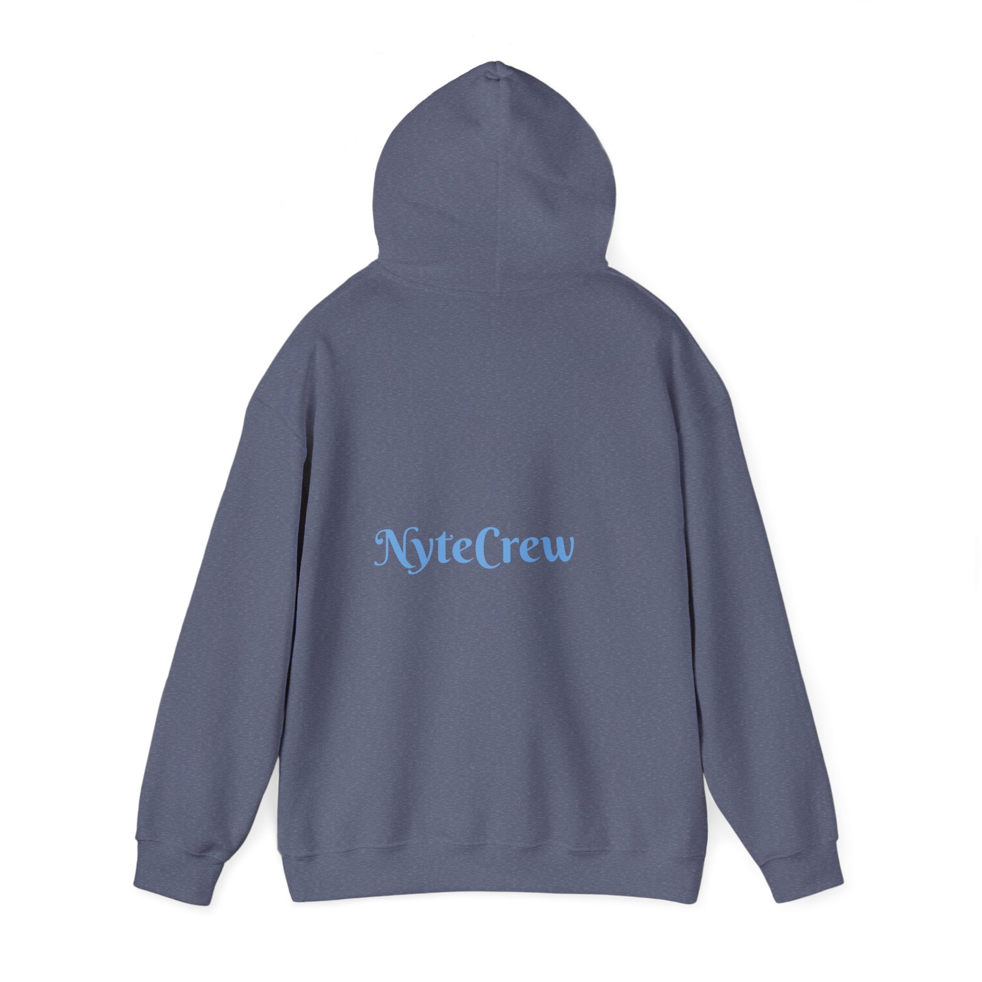 Cozy Unisex Hoodie for Night Owls, Perfect for Casual Wear, Gift for Friends, NiteCrew Sweatshirt, Relaxed Vibe