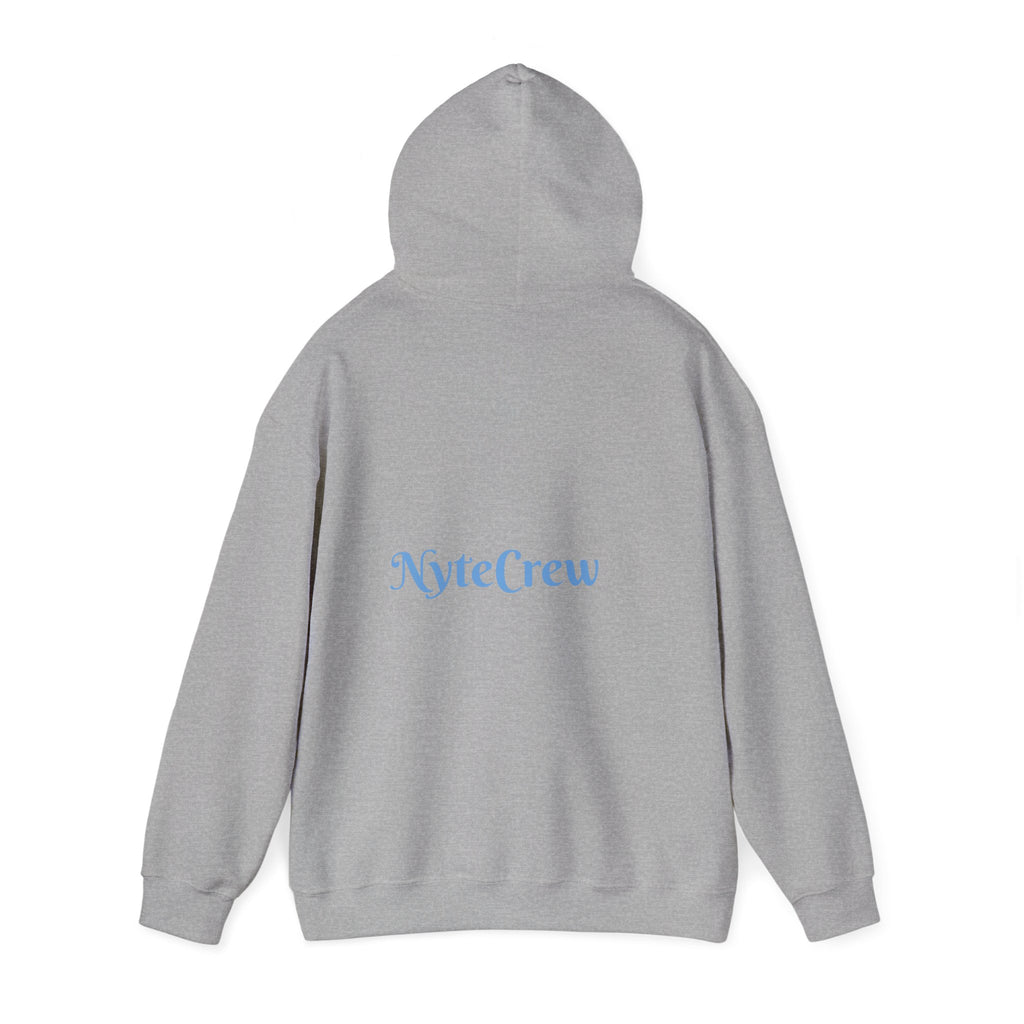 Cozy Unisex Hoodie for Night Owls, Perfect for Casual Wear, Gift for Friends, NiteCrew Sweatshirt, Relaxed Vibe