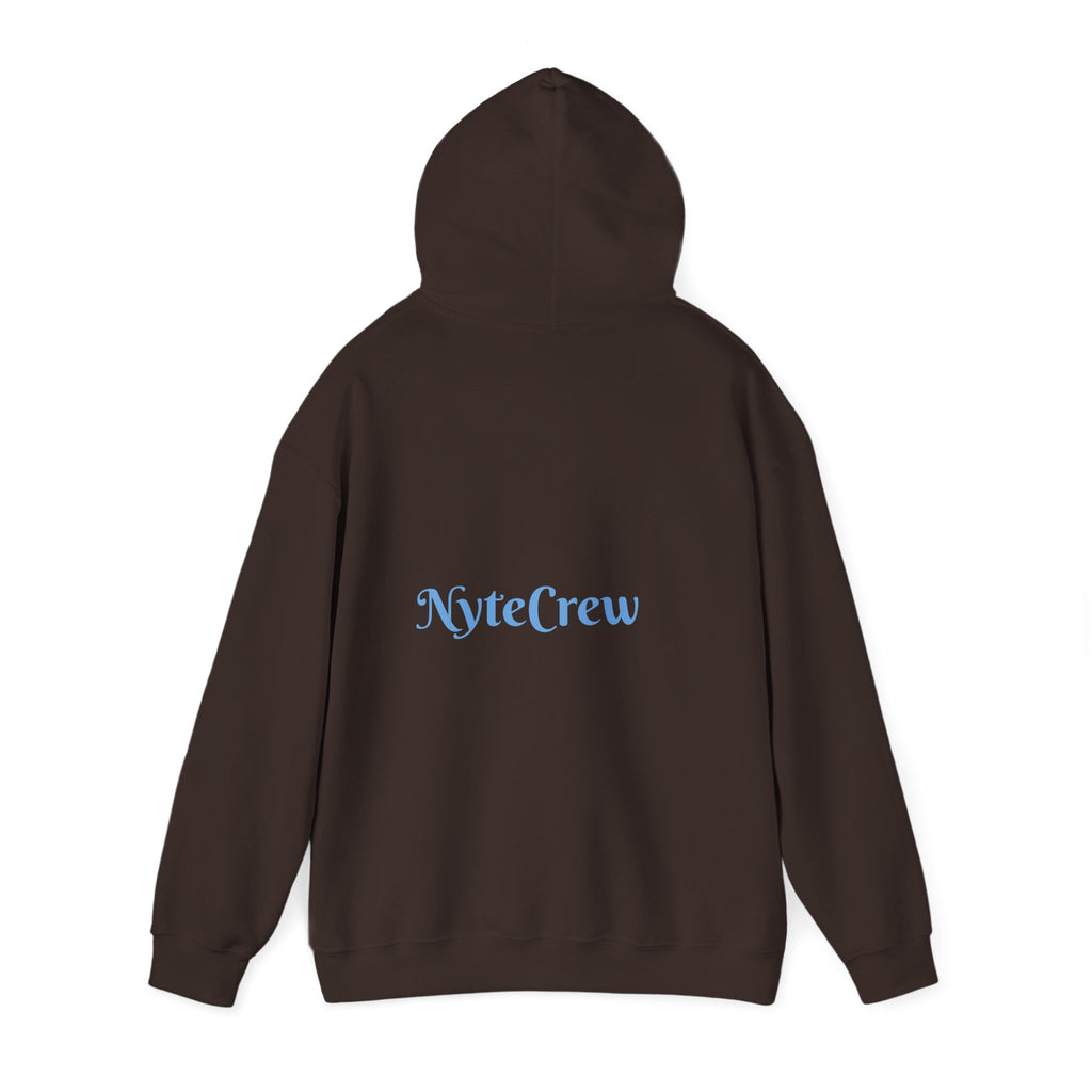 Cozy Unisex Hoodie for Night Owls, Perfect for Casual Wear, Gift for Friends, NiteCrew Sweatshirt, Relaxed Vibe