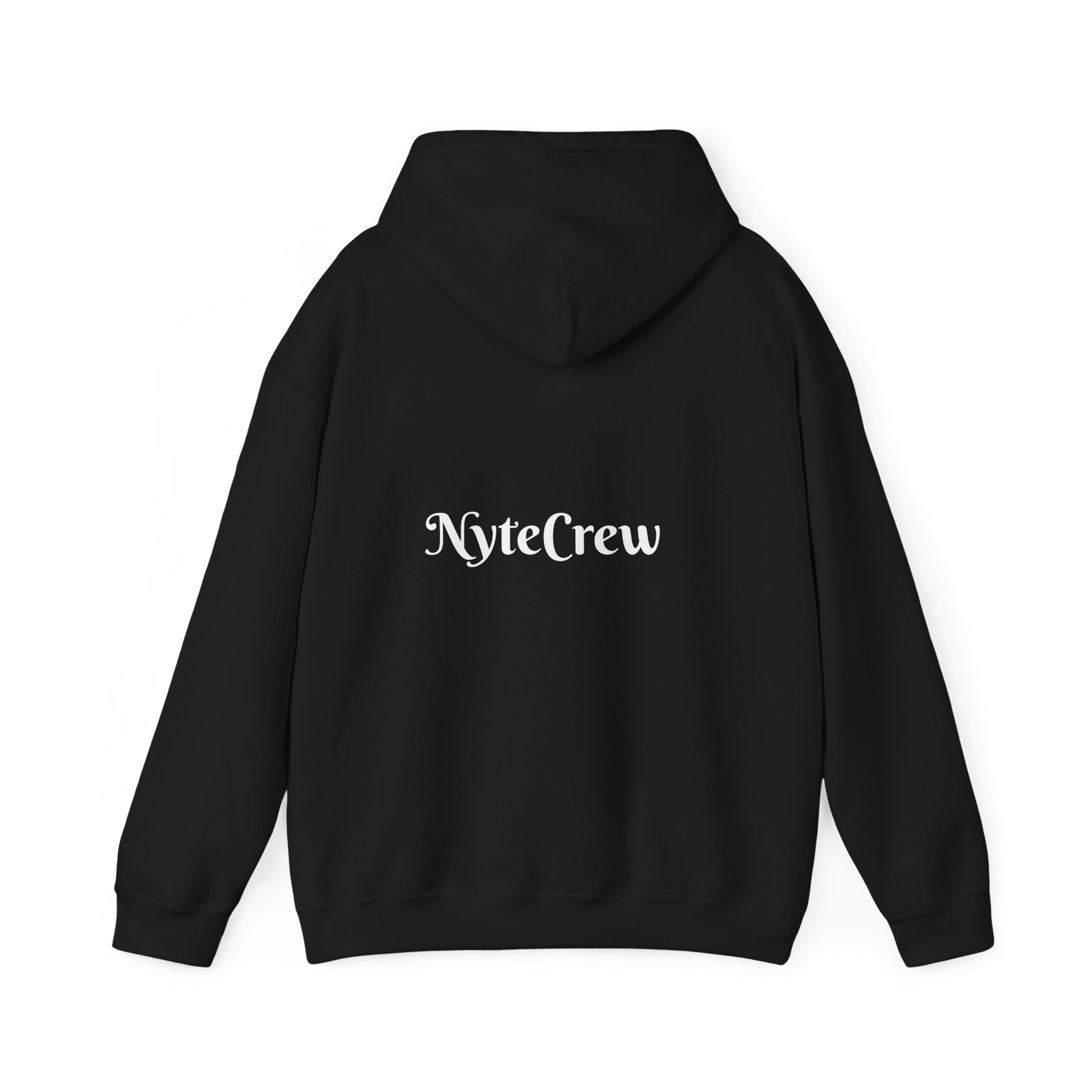 Cozy Unisex Hoodie for Night Owls, Perfect for Casual Wear, Gift for Friends, NiteCrew Sweatshirt, Relaxed Vibe
