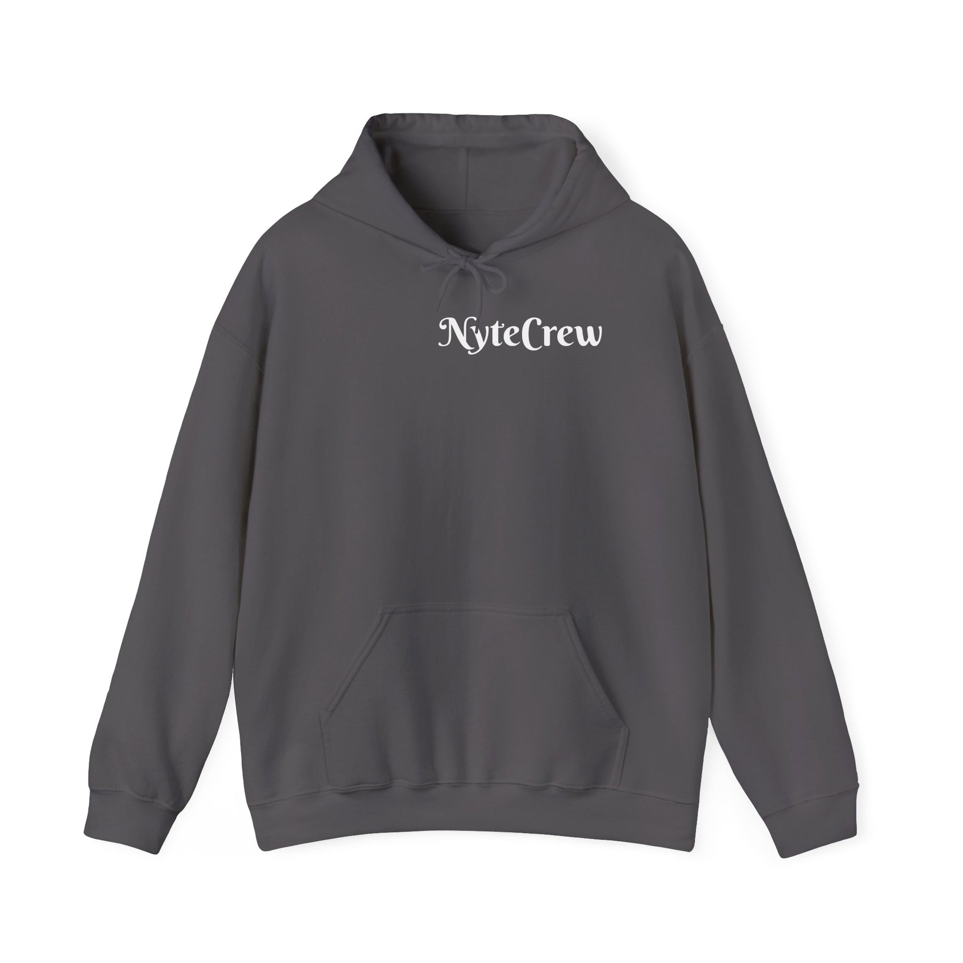 Cozy Unisex Hoodie for Night Owls, Perfect for Casual Wear, Gift for Friends, NiteCrew Sweatshirt, Relaxed Vibe
