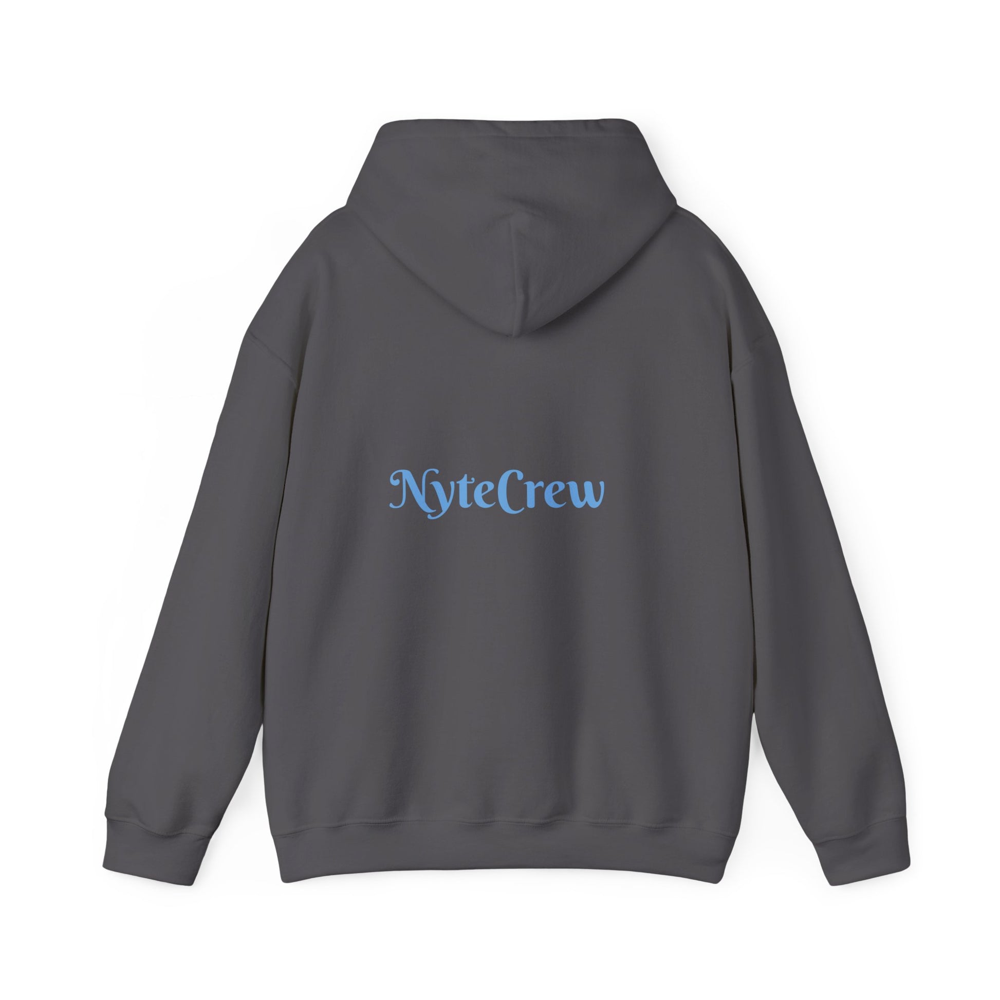 Cozy Unisex Hoodie for Night Owls, Perfect for Casual Wear, Gift for Friends, NiteCrew Sweatshirt, Relaxed Vibe