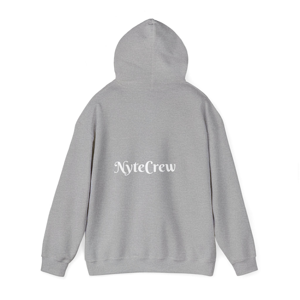Cozy Unisex Hoodie for Night Owls, Perfect for Casual Wear, Gift for Friends, NiteCrew Sweatshirt, Relaxed Vibe