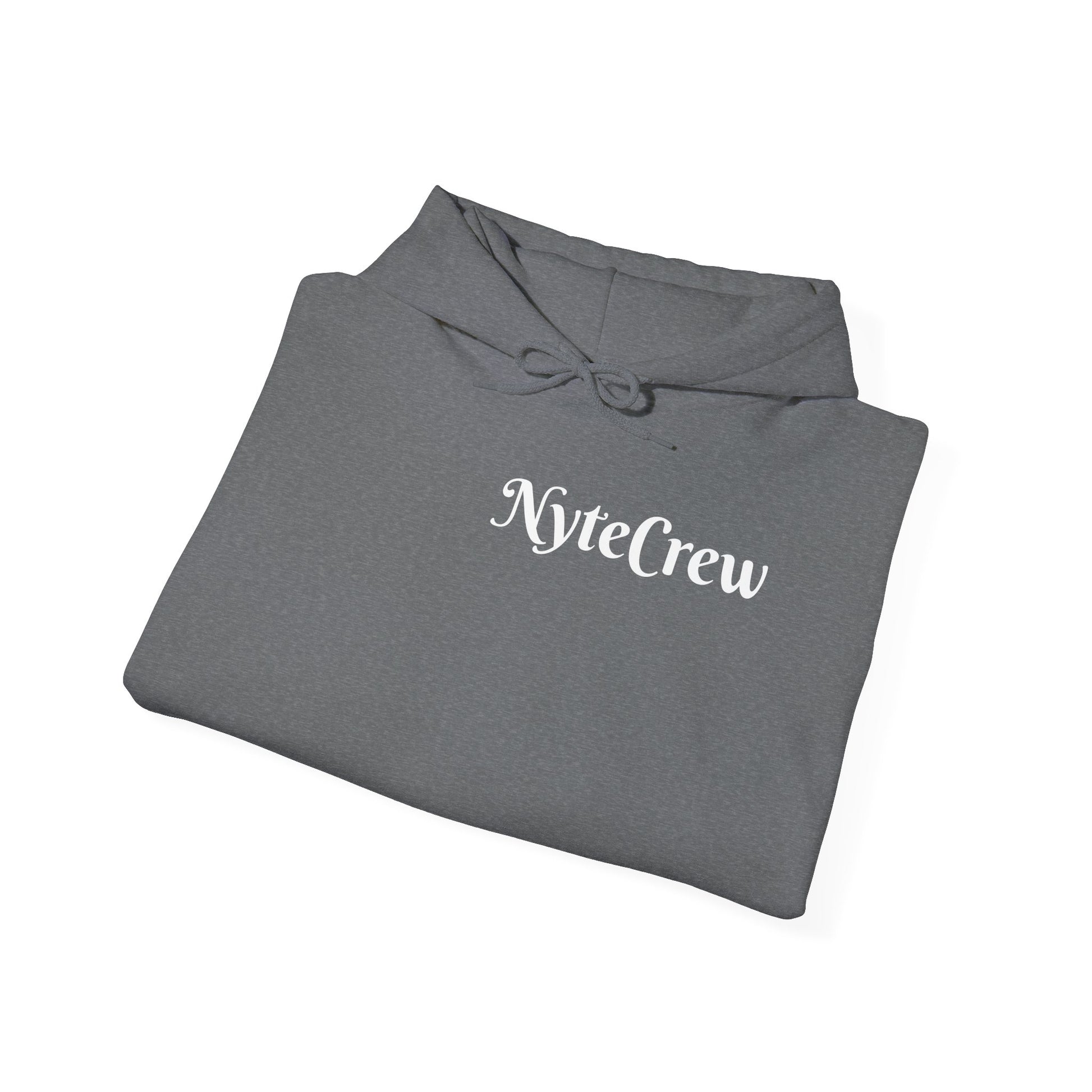 Cozy Unisex Hoodie for Night Owls, Perfect for Casual Wear, Gift for Friends, NiteCrew Sweatshirt, Relaxed Vibe