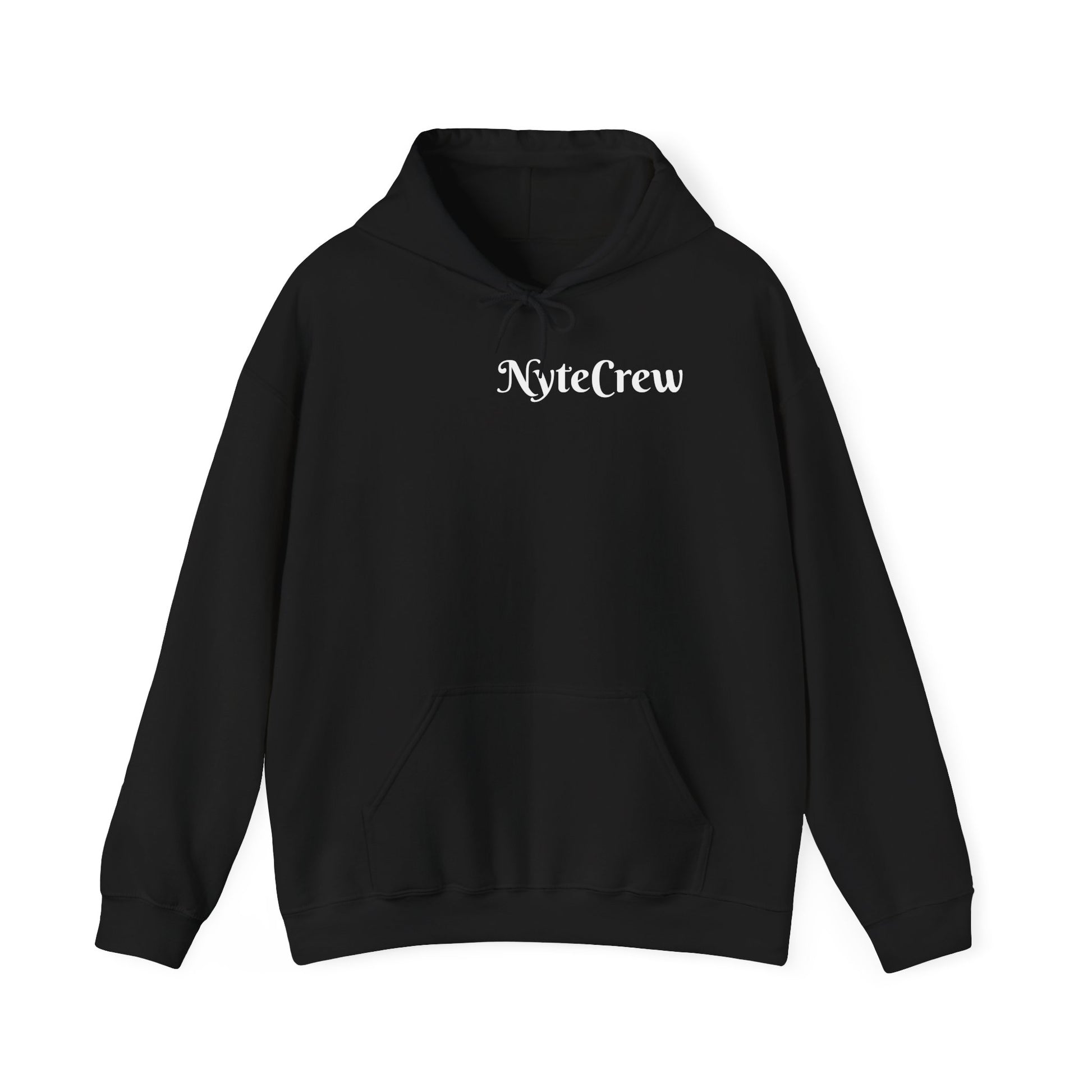Cozy Unisex Hoodie for Night Owls, Perfect for Casual Wear, Gift for Friends, NiteCrew Sweatshirt, Relaxed Vibe