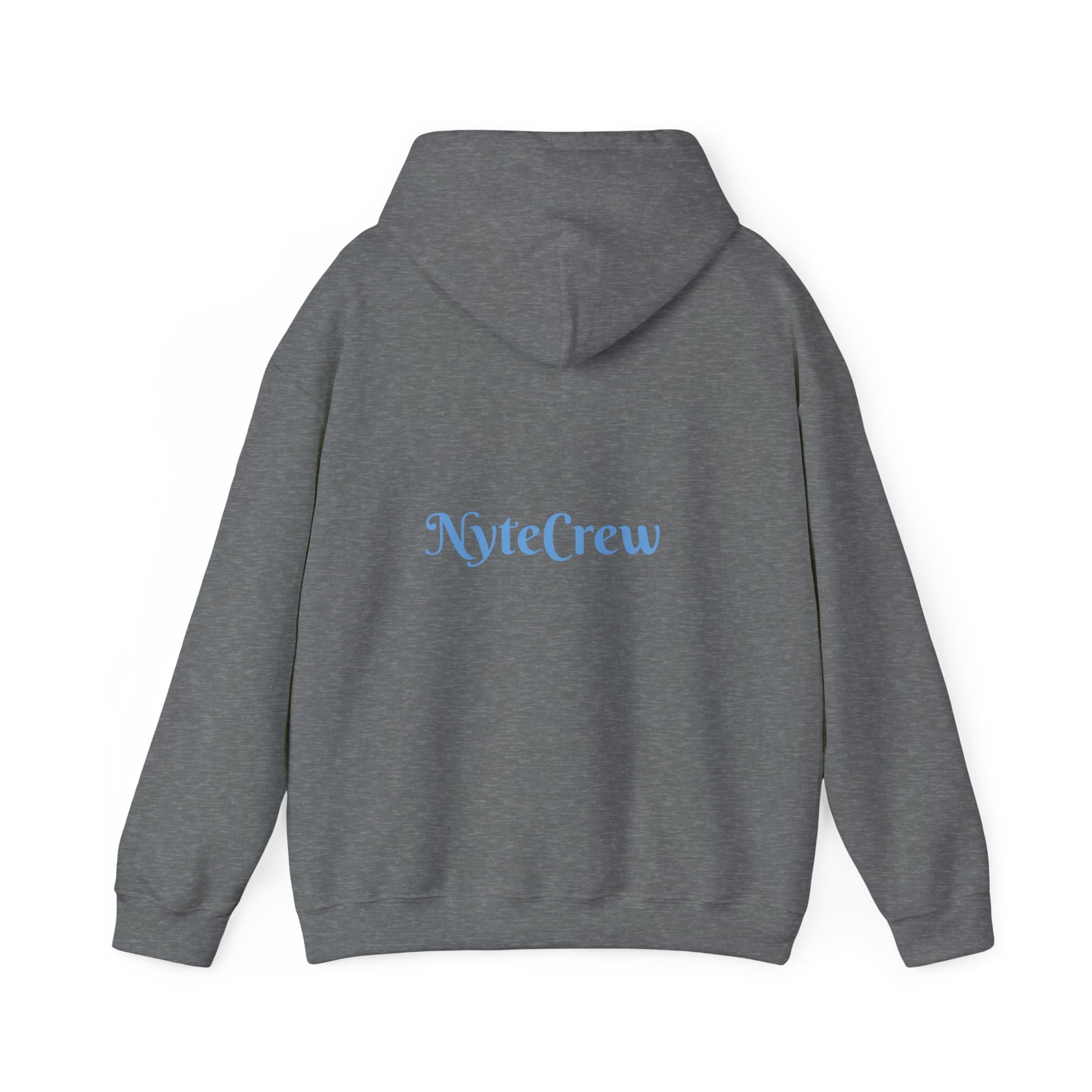 Cozy Unisex Hoodie for Night Owls, Perfect for Casual Wear, Gift for Friends, NiteCrew Sweatshirt, Relaxed Vibe