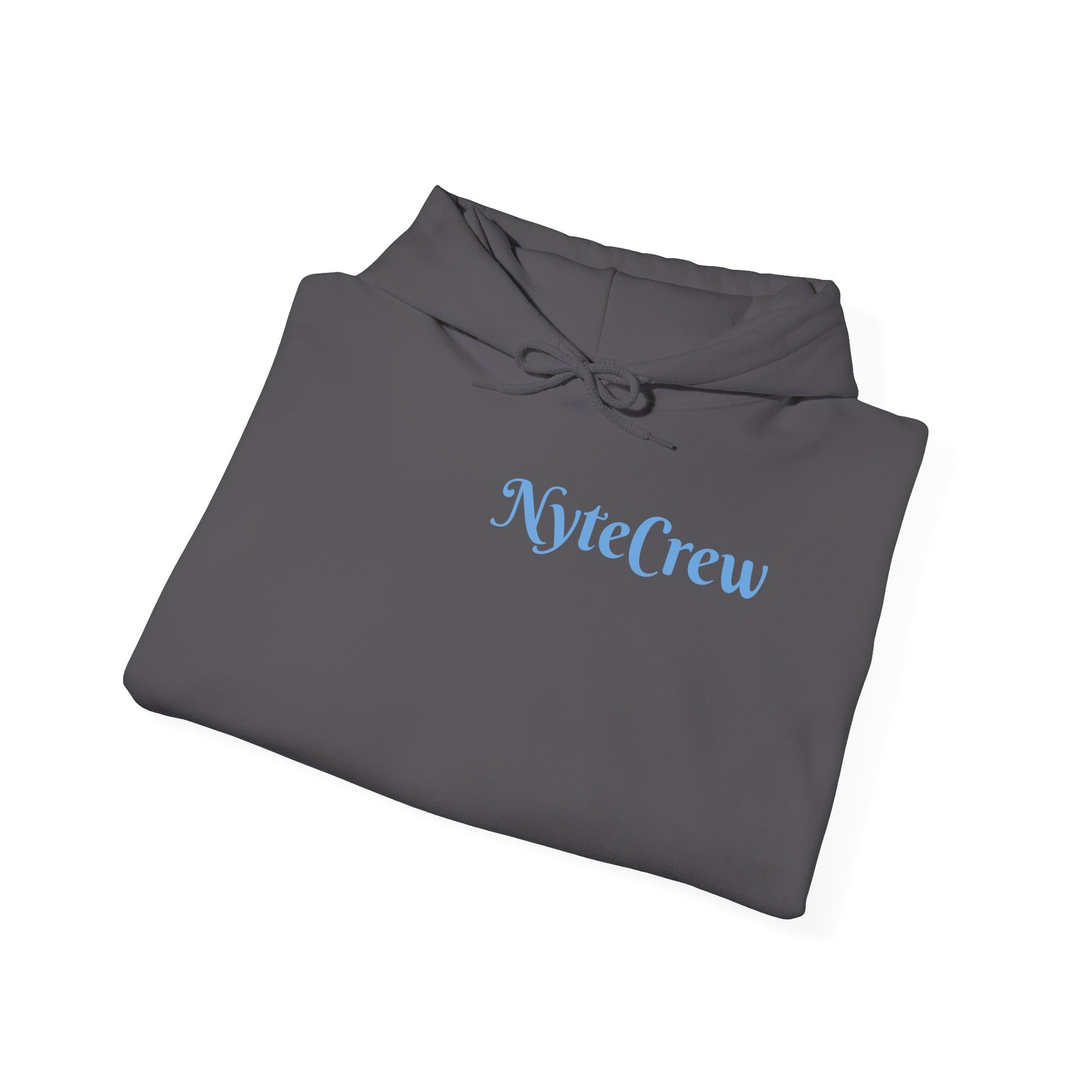 Cozy Unisex Hoodie for Night Owls, Perfect for Casual Wear, Gift for Friends, NiteCrew Sweatshirt, Relaxed Vibe