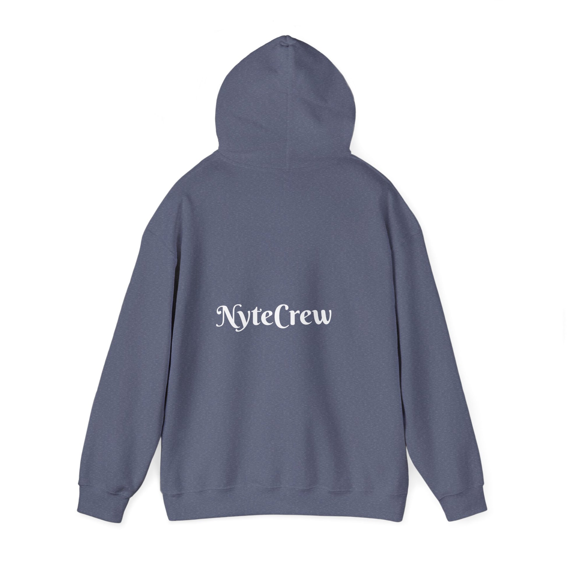 Cozy Unisex Hoodie for Night Owls, Perfect for Casual Wear, Gift for Friends, NiteCrew Sweatshirt, Relaxed Vibe