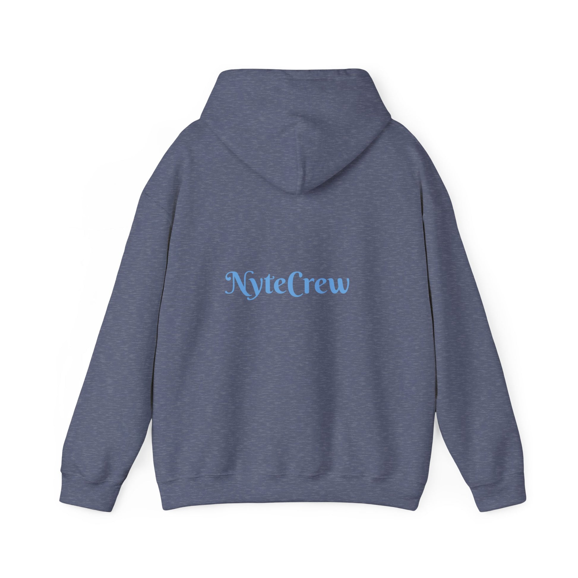 Cozy Unisex Hoodie for Night Owls, Perfect for Casual Wear, Gift for Friends, NiteCrew Sweatshirt, Relaxed Vibe