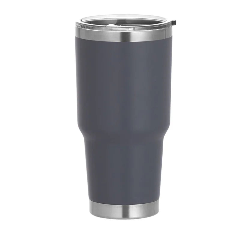 with logo  30oz Wine Tumblers Cups with Seal Lids 304 Stainless Steel Large Capacity Tumbler Vacuum Insulated Travel Coffee Mugs