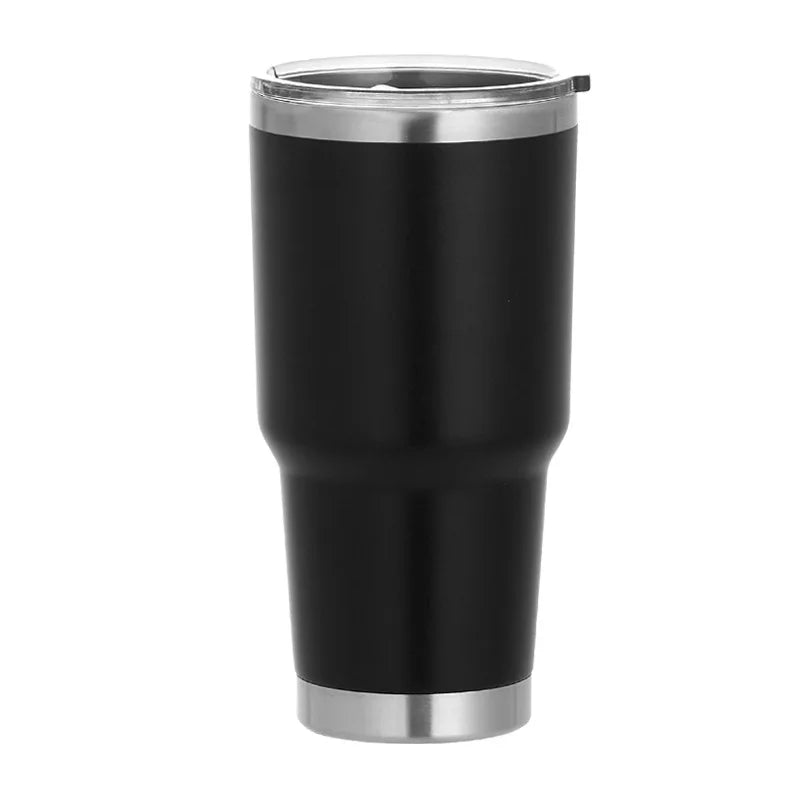 with logo  30oz Wine Tumblers Cups with Seal Lids 304 Stainless Steel Large Capacity Tumbler Vacuum Insulated Travel Coffee Mugs