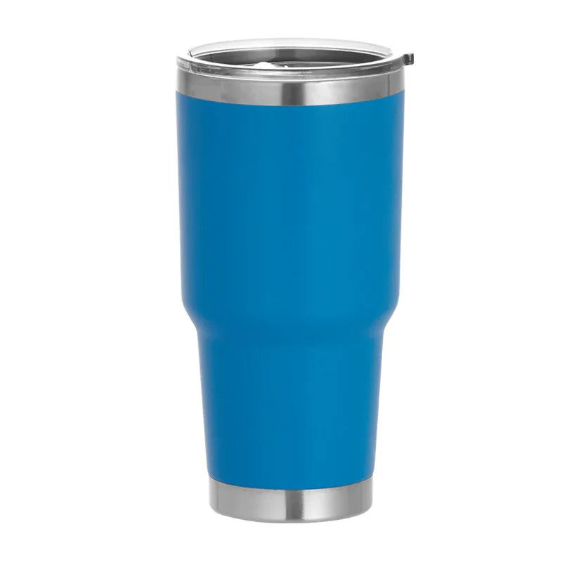 with logo  30oz Wine Tumblers Cups with Seal Lids 304 Stainless Steel Large Capacity Tumbler Vacuum Insulated Travel Coffee Mugs