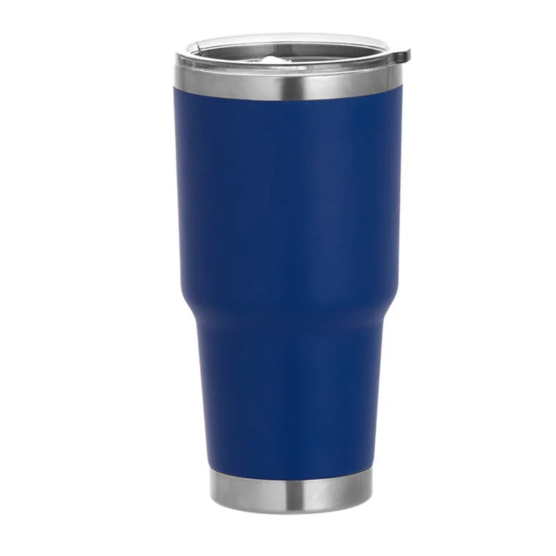 with logo  30oz Wine Tumblers Cups with Seal Lids 304 Stainless Steel Large Capacity Tumbler Vacuum Insulated Travel Coffee Mugs