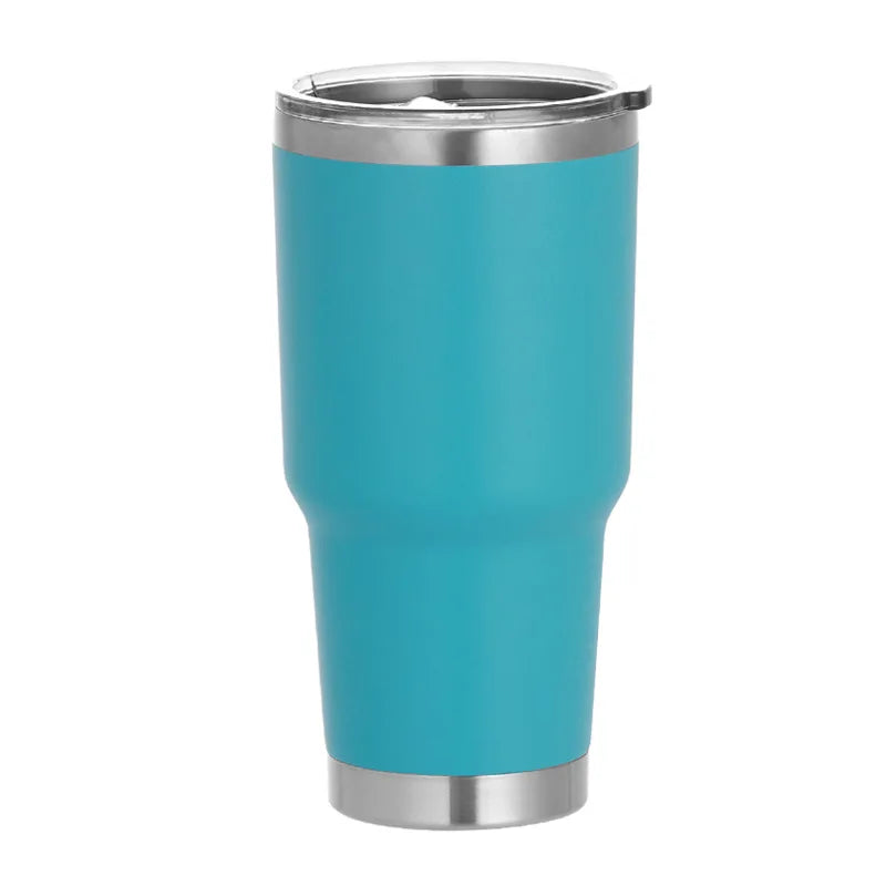 with logo  30oz Wine Tumblers Cups with Seal Lids 304 Stainless Steel Large Capacity Tumbler Vacuum Insulated Travel Coffee Mugs
