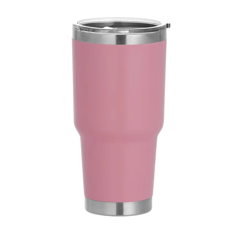 with logo  30oz Wine Tumblers Cups with Seal Lids 304 Stainless Steel Large Capacity Tumbler Vacuum Insulated Travel Coffee Mugs