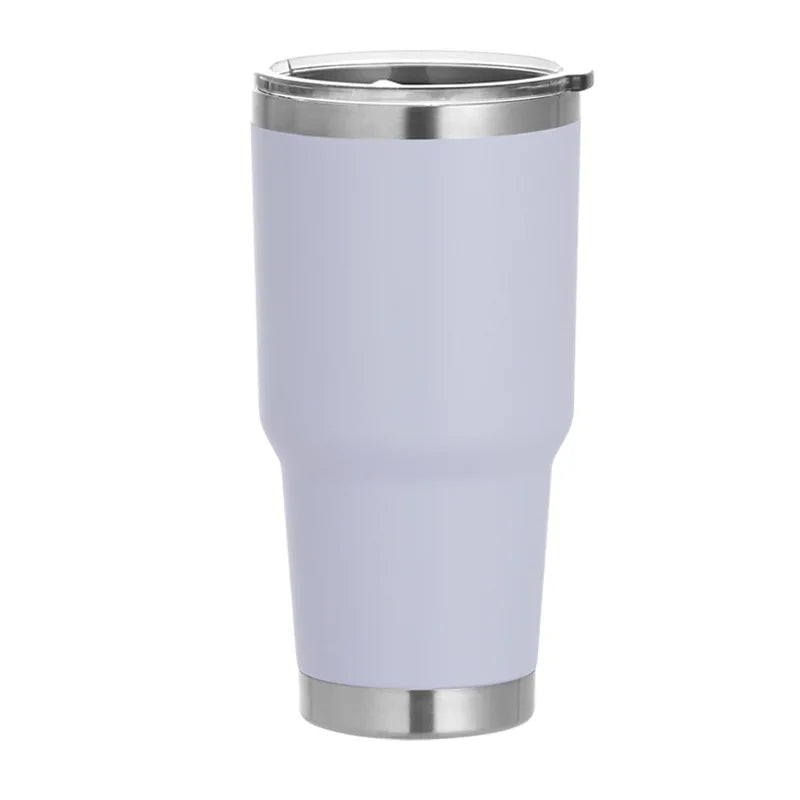 with logo  30oz Wine Tumblers Cups with Seal Lids 304 Stainless Steel Large Capacity Tumbler Vacuum Insulated Travel Coffee Mugs
