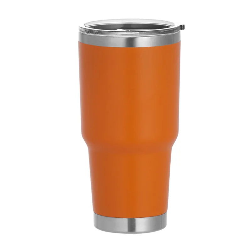 with logo  30oz Wine Tumblers Cups with Seal Lids 304 Stainless Steel Large Capacity Tumbler Vacuum Insulated Travel Coffee Mugs