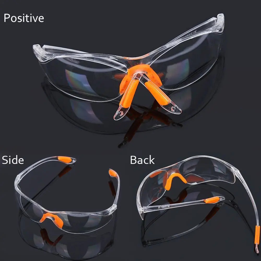 Security Supplies Clear Safety Goggles Dustproof Windproof Work Glasses Eyewear Safety Goggles Women Men Safety Goggles