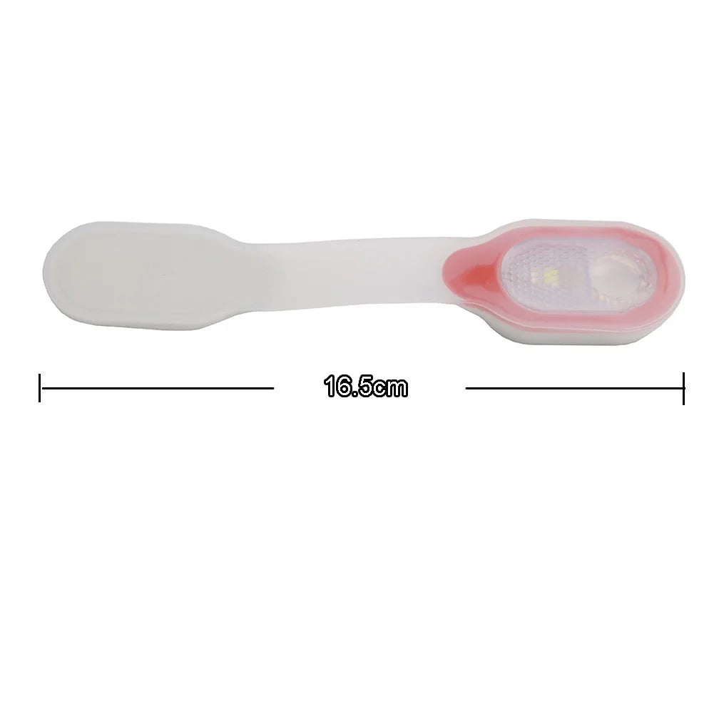 F5 LED Flashlights edc Clip on Night Safely Nursing Night Light Hands Free Strong Magnetic with a Keychain for Running Emergency