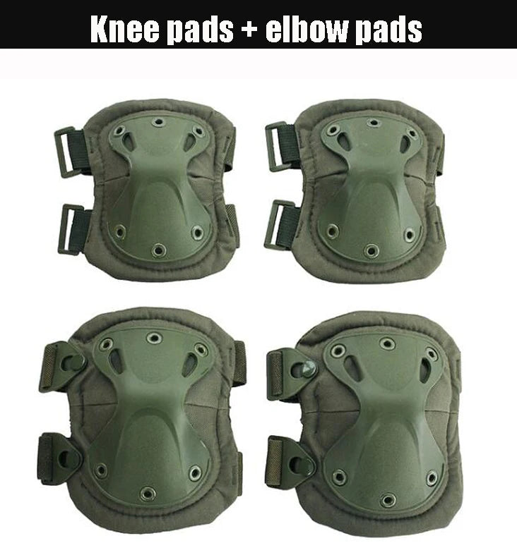 Unisex Camo Tactical KneePad Elbow Pads Knee Protector For Men Women Outdoor Sport Working Hunting Skating Safety Gear Kneecap