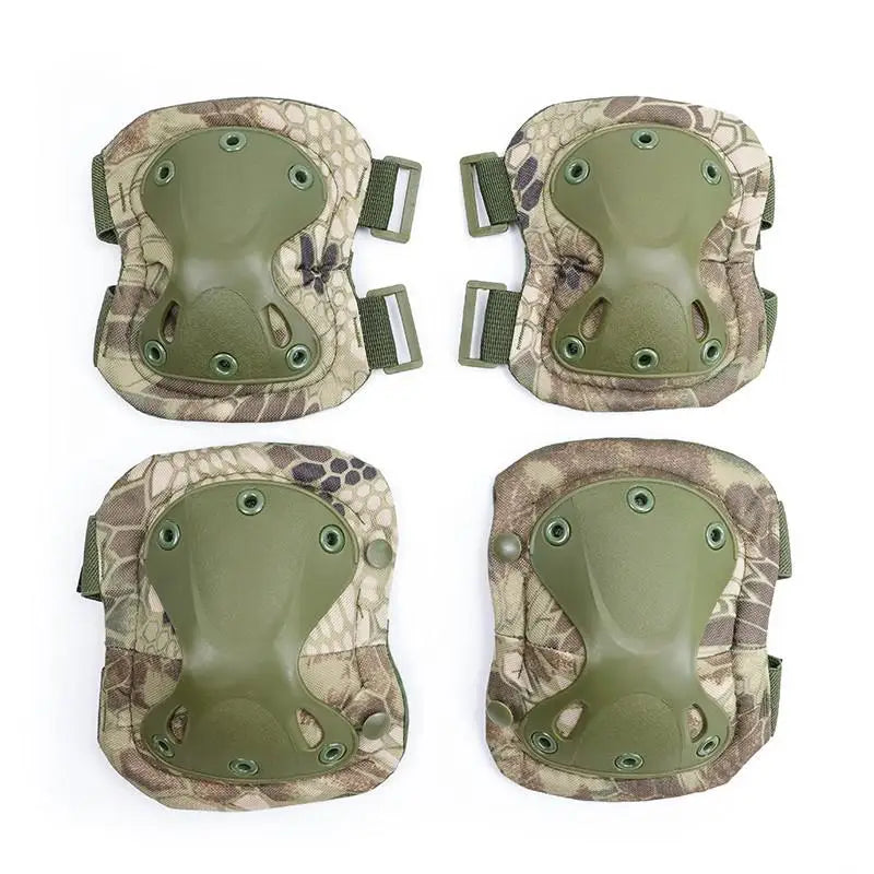 Unisex Camo Tactical KneePad Elbow Pads Knee Protector For Men Women Outdoor Sport Working Hunting Skating Safety Gear Kneecap