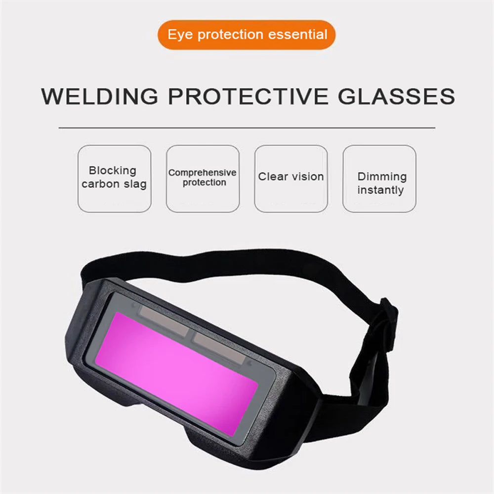 Automatic Blackout Welding Glasses Variable Photoelectric Anti Ultraviolet Infrared Radiation Glare Safety Goggles Protective