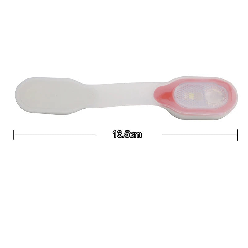 F5 LED Flashlights edc Clip on Night Safely Nursing Night Light Hands Free Strong Magnetic with a Keychain for Running Emergency