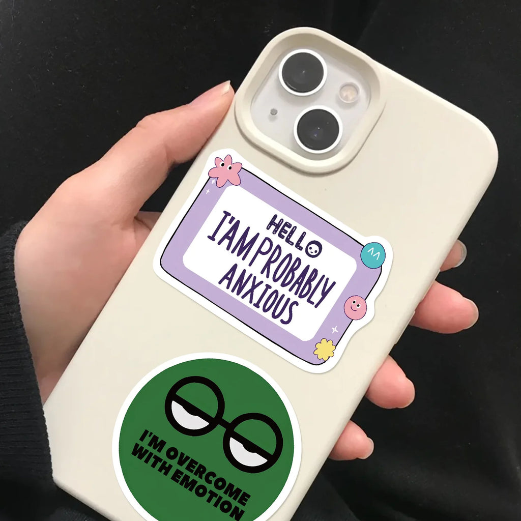 50/100Pcs Funny Stickers for Adults  Meme Water Bottles Stickers Pack Waterproof  Stickers for Laptop Hard Hats Sarcastic Decals