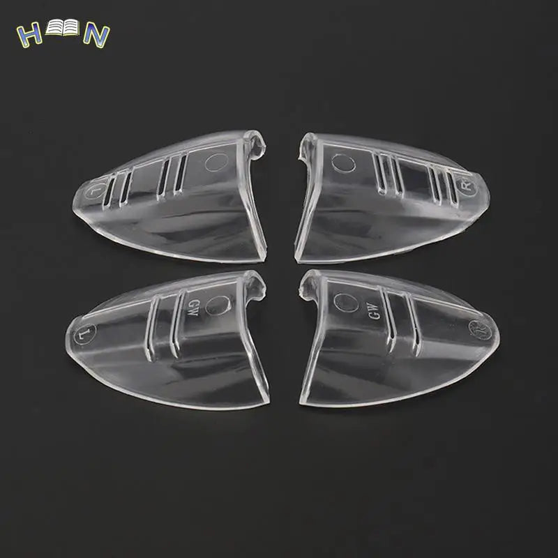 2Pcs Eye Flexible Clear Shields Side Safety Goggles Glasses Universal Anti Fog